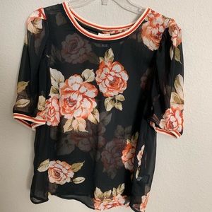 A New Day | floral top